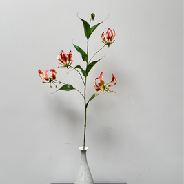 gloriosa kunstbloem zalm/roze