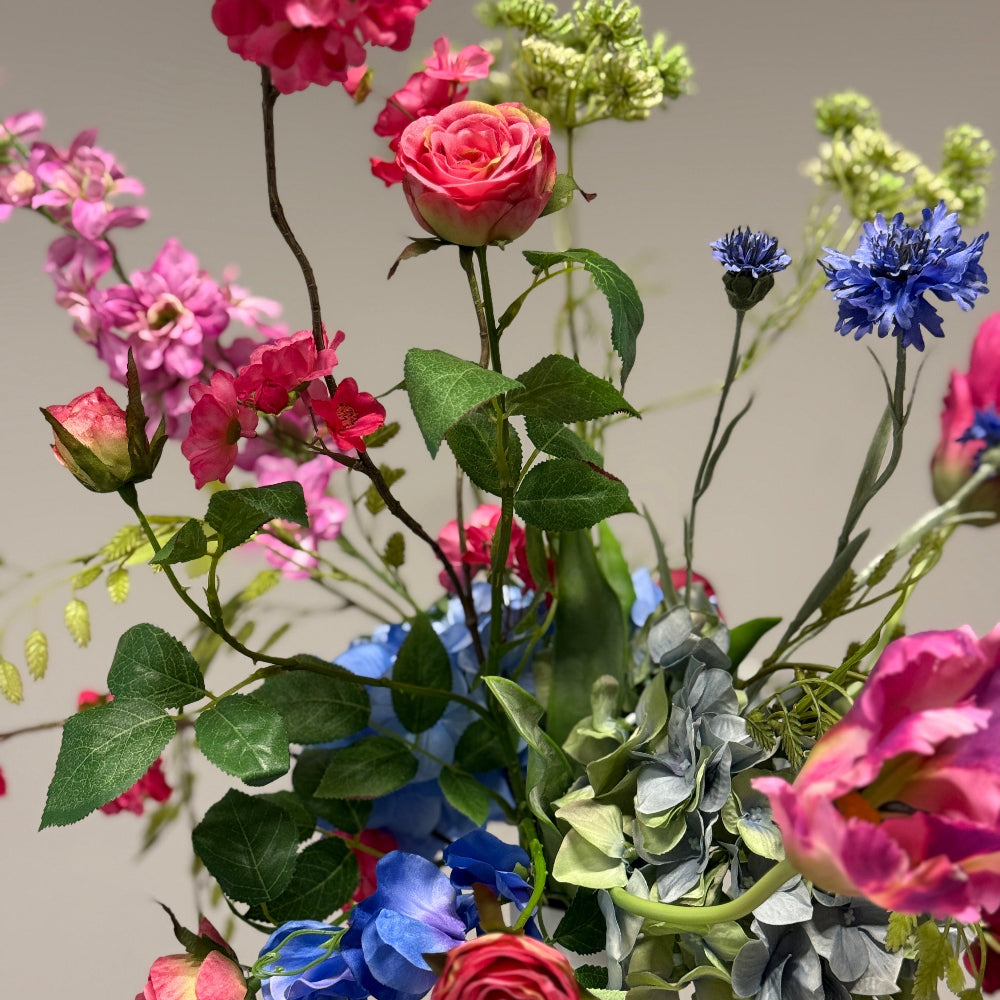prachtig kleurrijke bloemen,kunstbloemen, handgebonden,hogekwaliteit