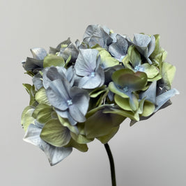 blauw groene hortensia kunstbloem