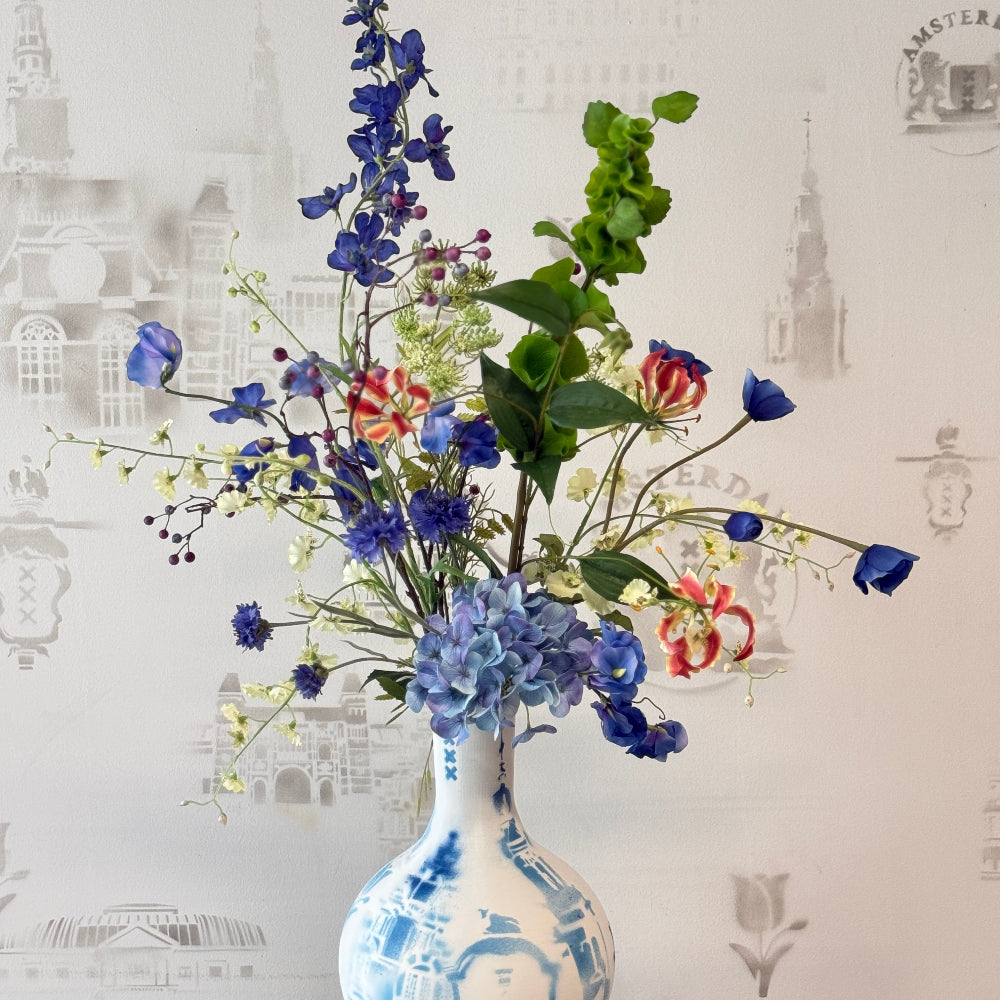 Boeket Delft Blue Elegance