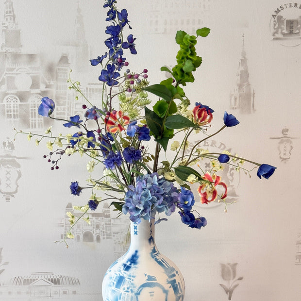 Boeket Delft Blue Elegance